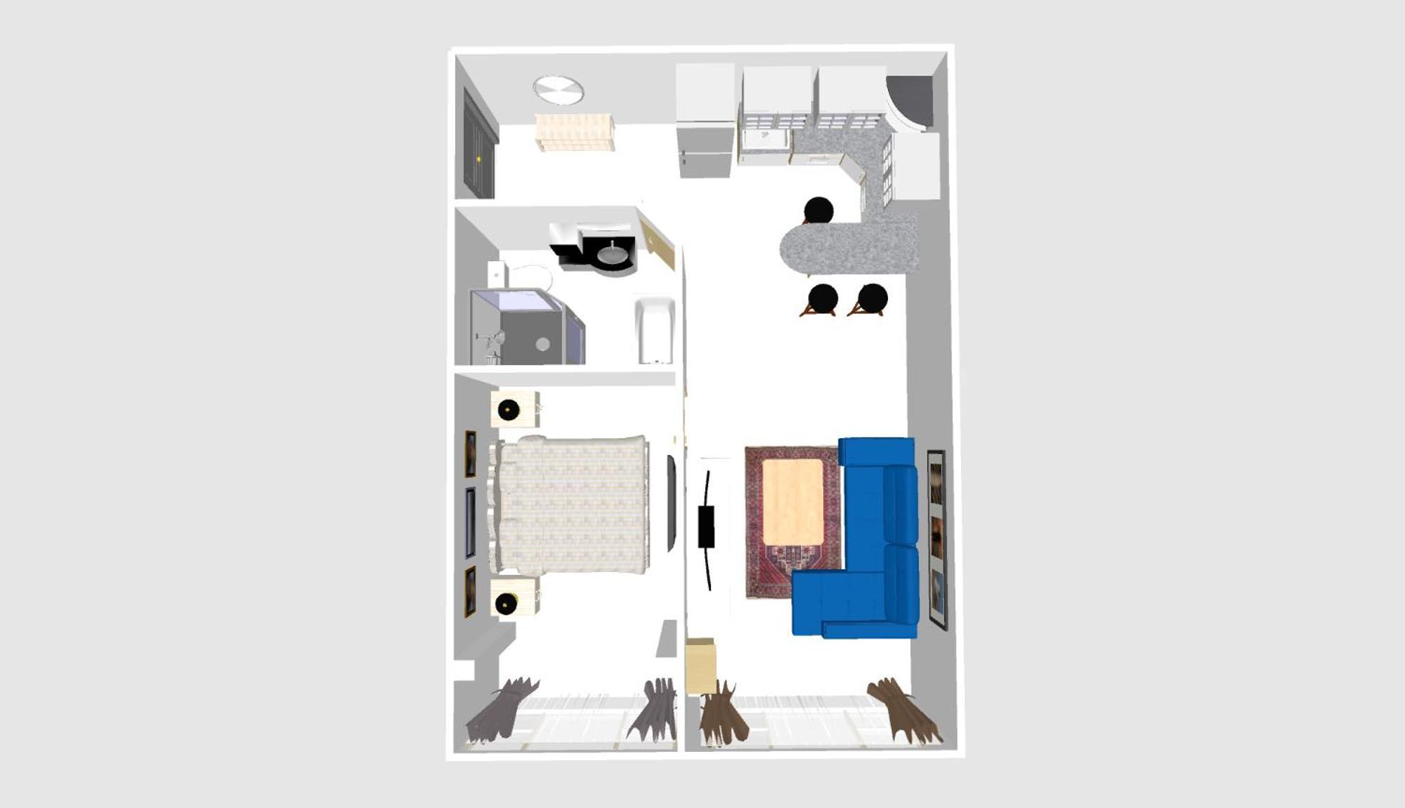 Уютная 2-Комнатная Квартира В Центре Г. Алматы Exterior photo